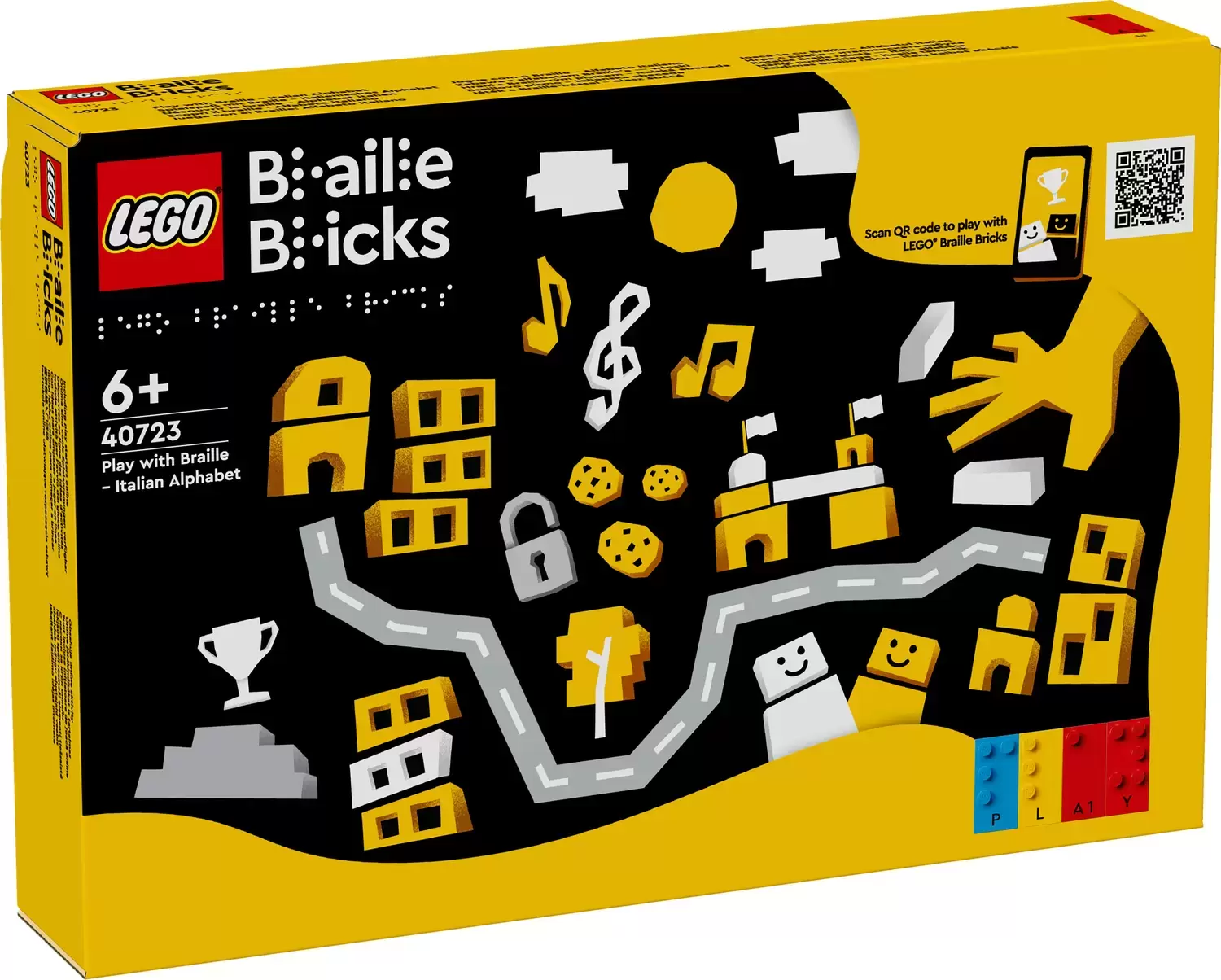 LEGO Education - Play with Braille - Italian Alphabet