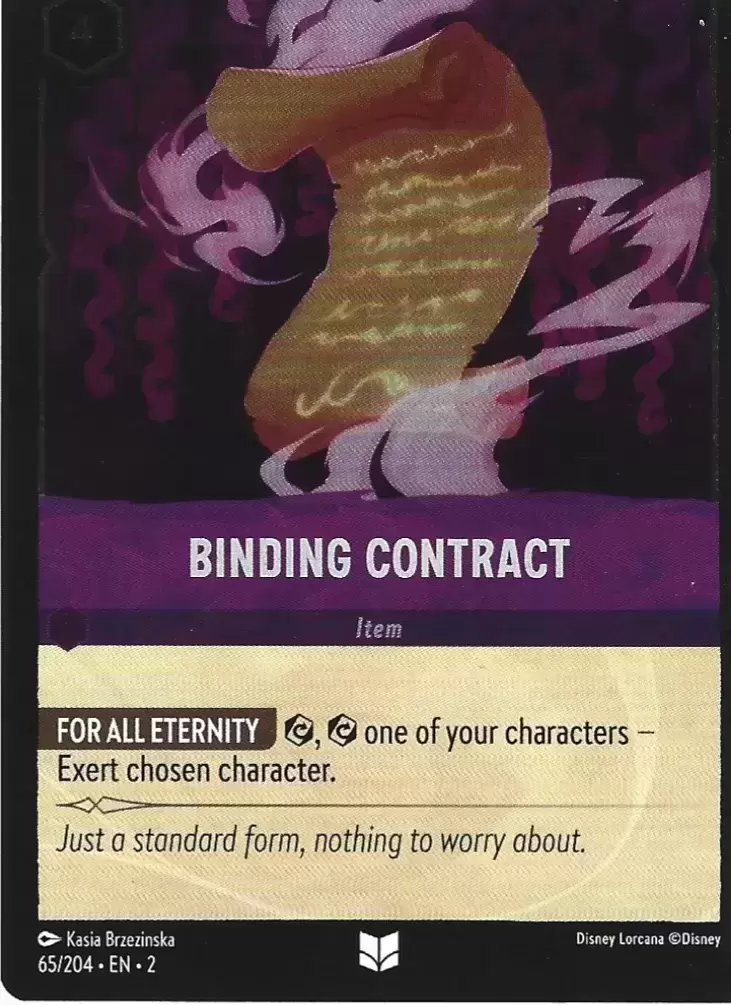 Rise of the Floodborn - Binding Contract - Foil