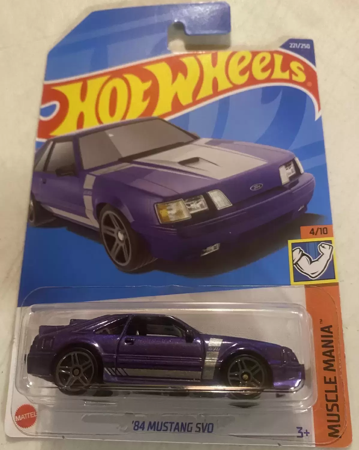 Hot Wheels Classiques - ‘84 Mustang SVO (221/250) - Muscle Mania 4/10