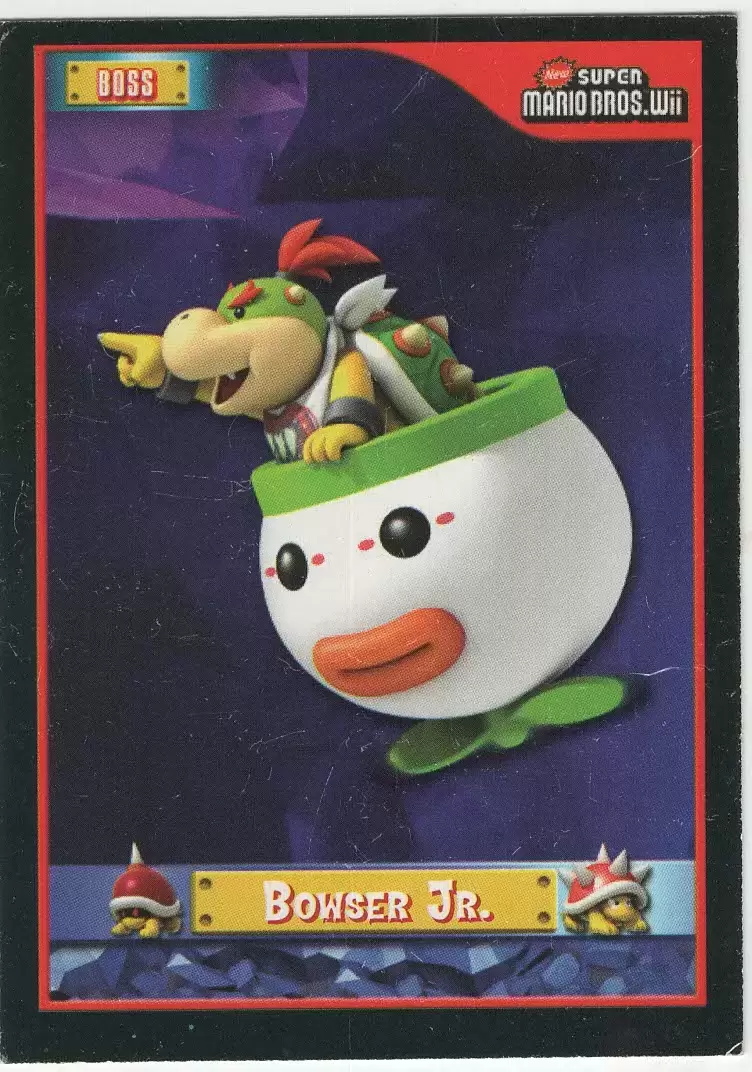 New Super Mario Bros. Wii Trading Cards - Carte n°14