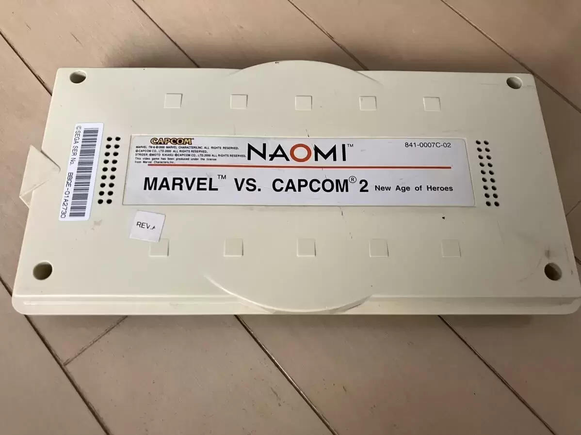 SEGA Naomi - Marvel Vs Capcom 2 - New Age of Heroes
