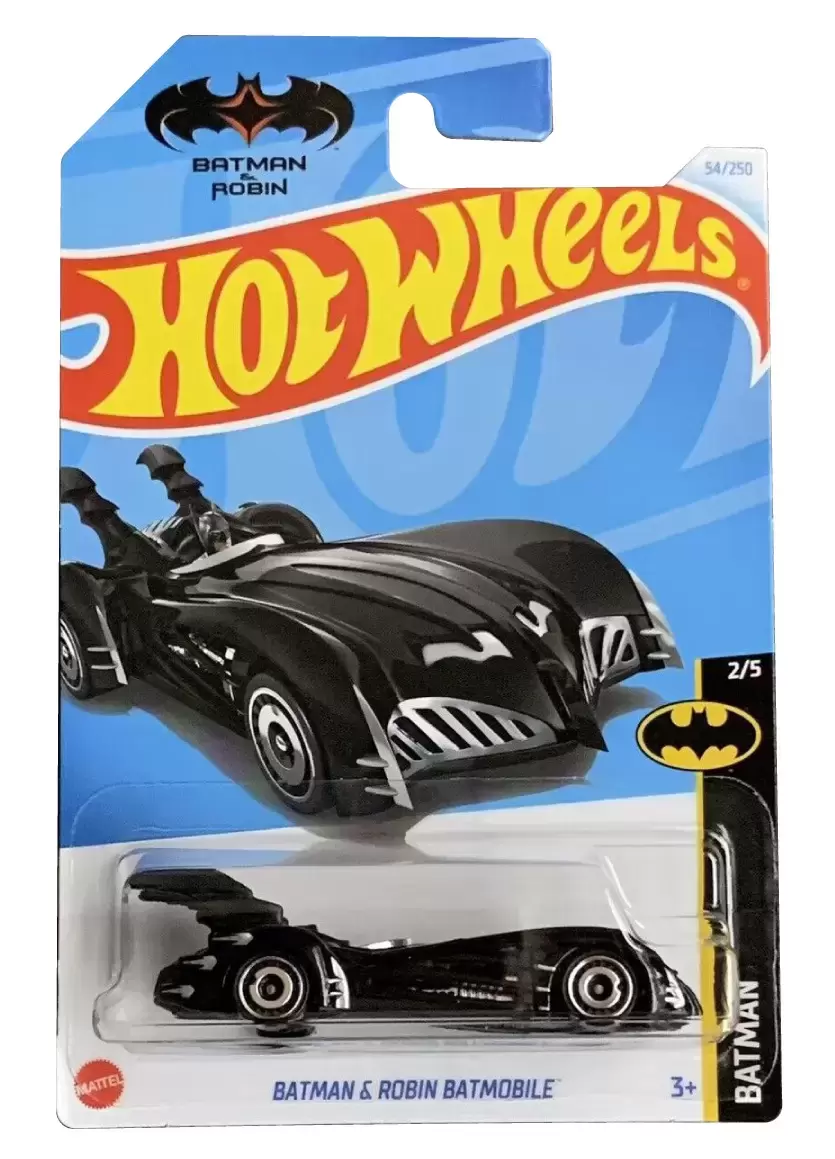 Mainline Hot Wheels - Batman & Robin Batmobile 2/5