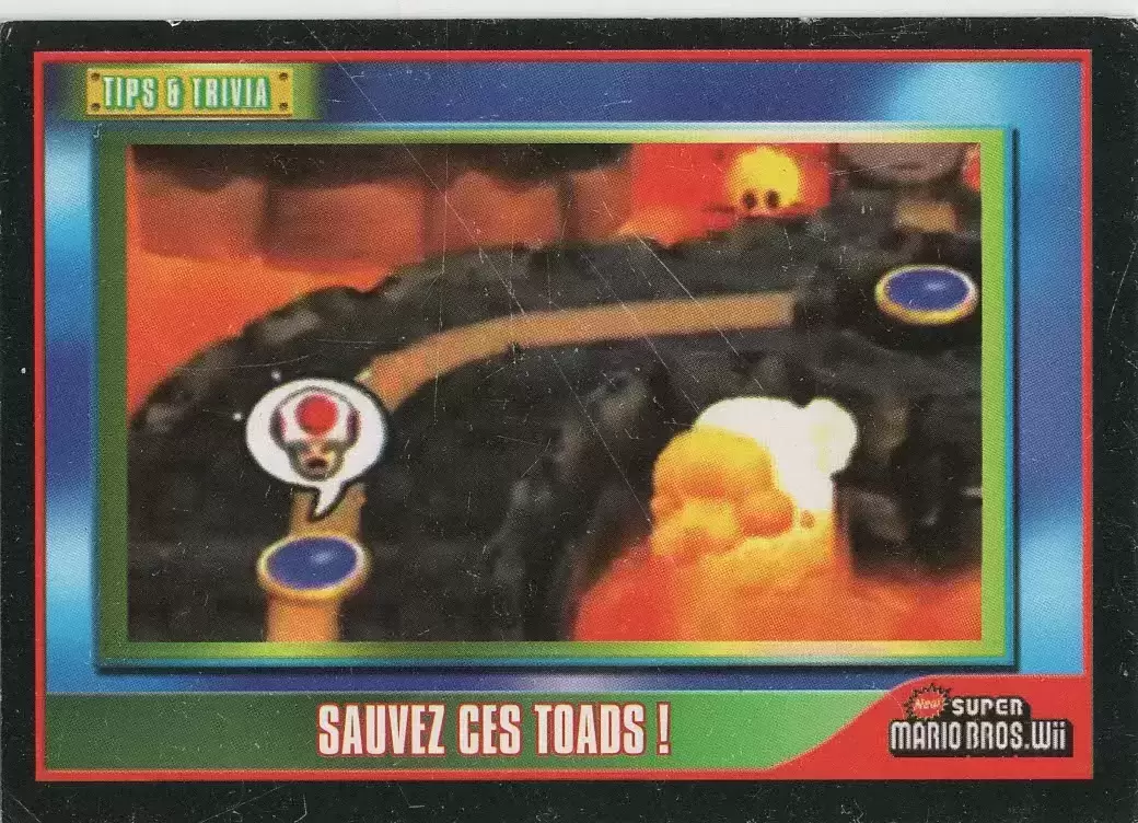 New Super Mario Bros. Wii Trading Cards - Carte n°74