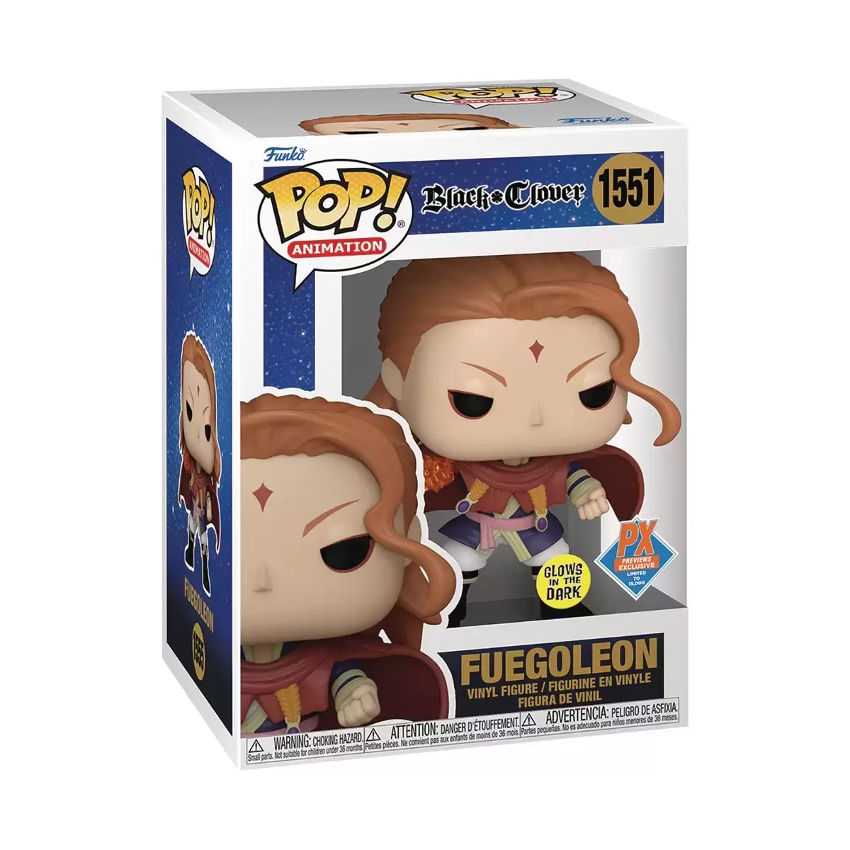 POP! Animation - Black Clover - Fuegoleon GITD