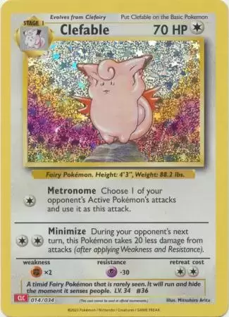 Charizard & Ho-Oh ex Deck - Clefable
