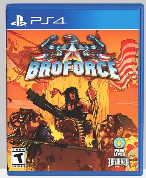 Jeux PS4 - Broforce (PS4 Single) - Special Reserve Games