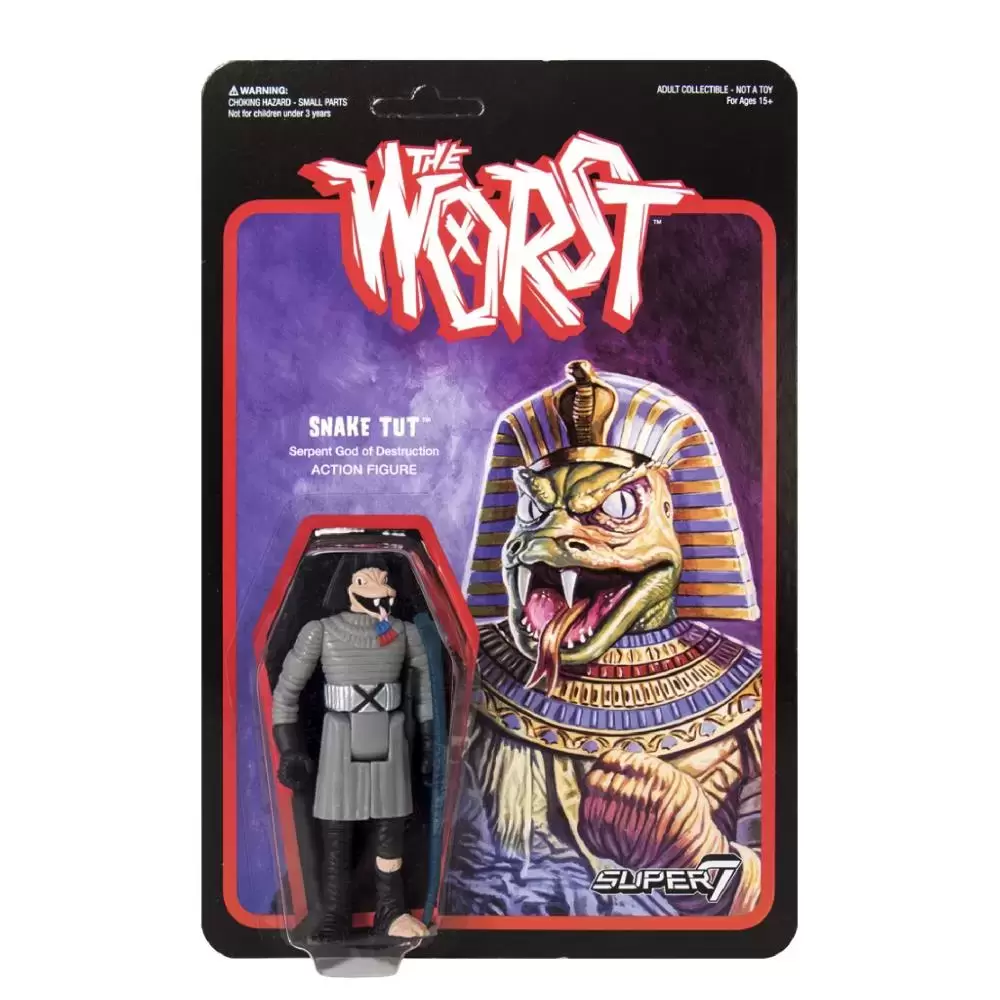 ReAction Figures - The Worst - Snake Tut (Star Worst)