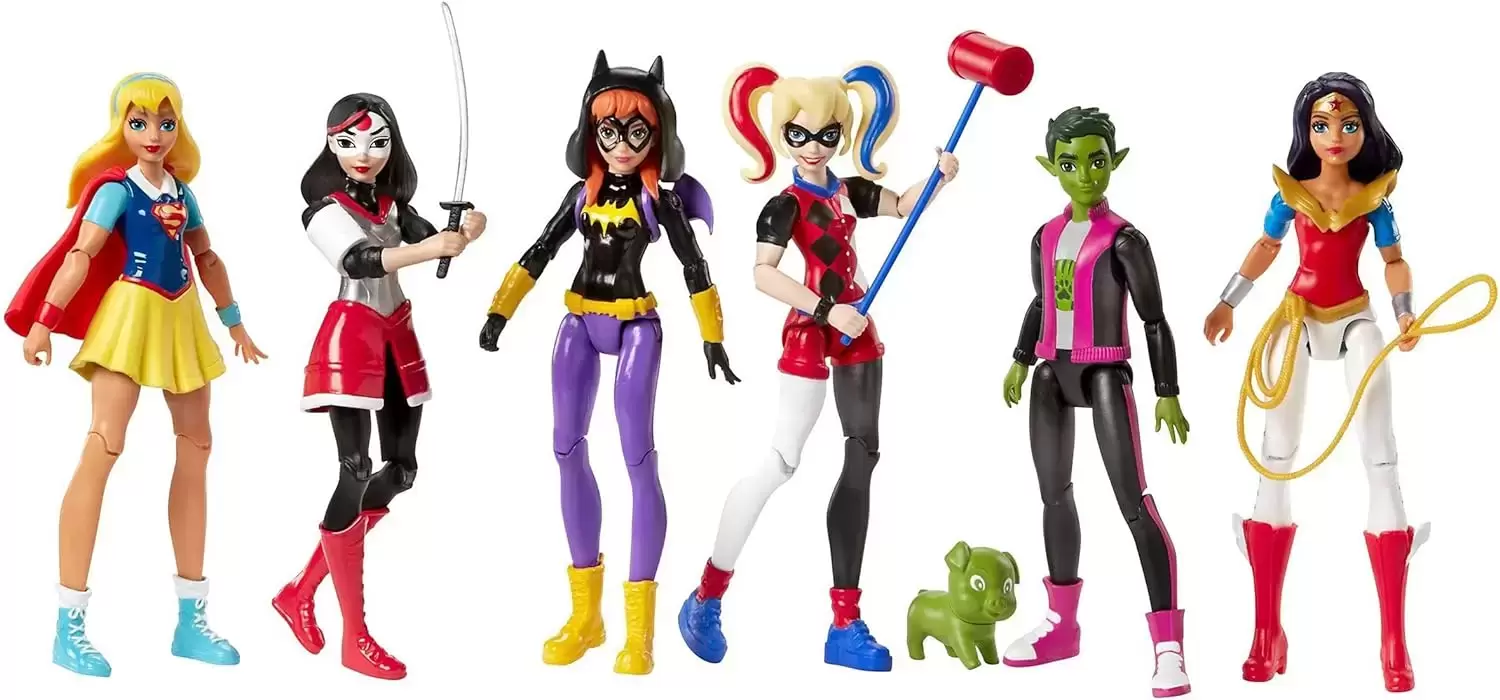 DC Super Hero Girls - 6 Figure Action Collection