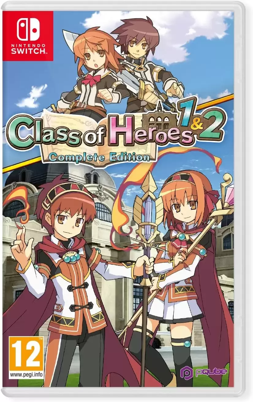 Nintendo Switch Games - Class Of Heroes 1 & 2 - Complete Edition