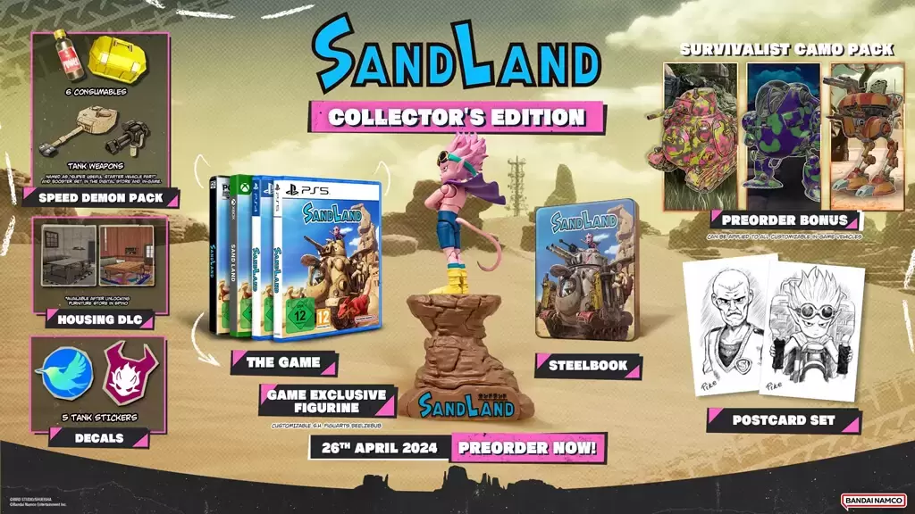 Jeux PS4 - Sand Land Collector Edition