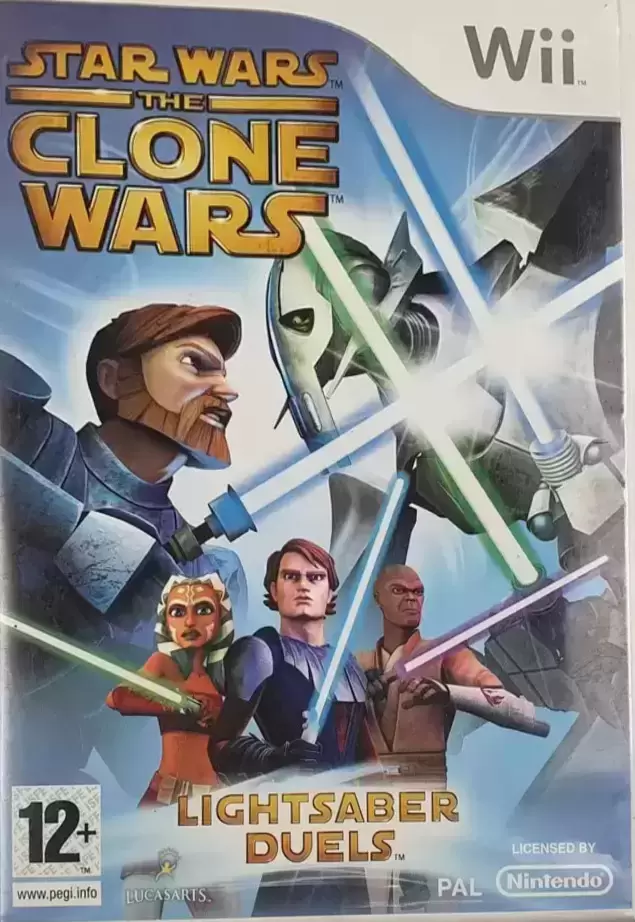 Jeux Nintendo Wii - Star Wars The Clone Wars - Lightsaber Duels