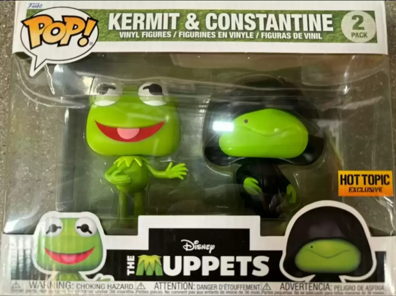 POP! Muppets - The Muppets - Kermit & Constantine 2 Pack