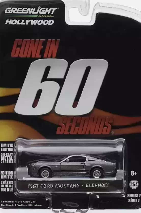 Greenlight Hollywood - Gone in 60 Seconds - 1967 Ford Mustang - Eleanor