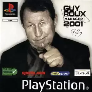 Jeux Playstation PS1 - Guy Roux Manager 2001