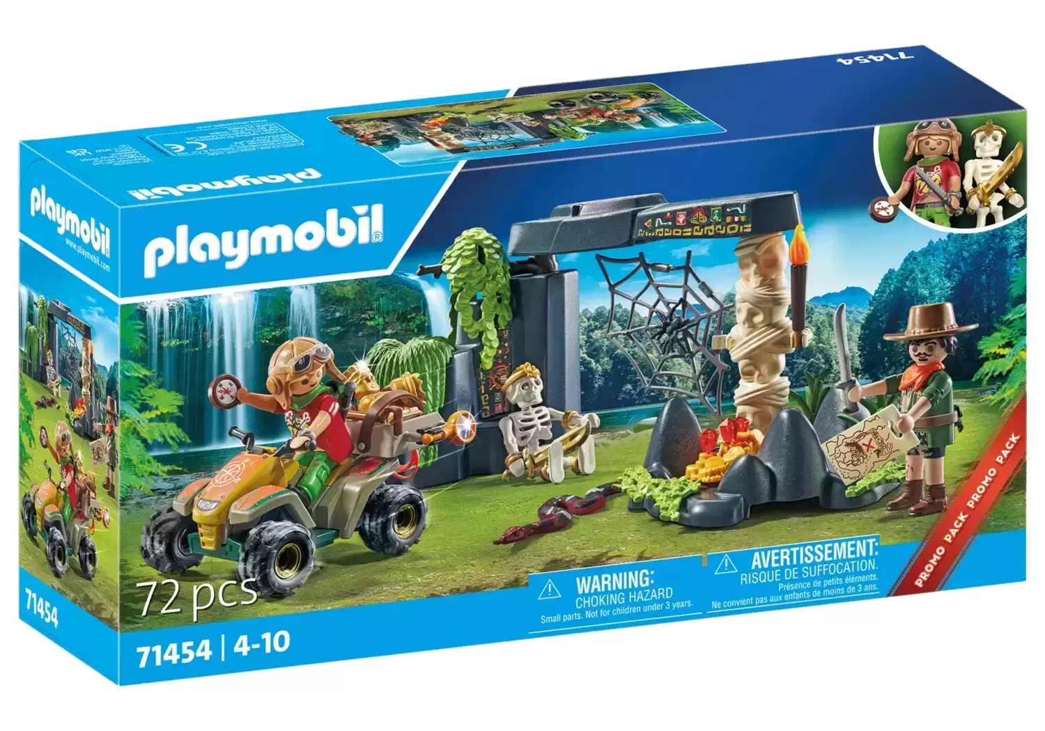 Playmobil Aventuriers - Explorateurs et ruine de la jungle
