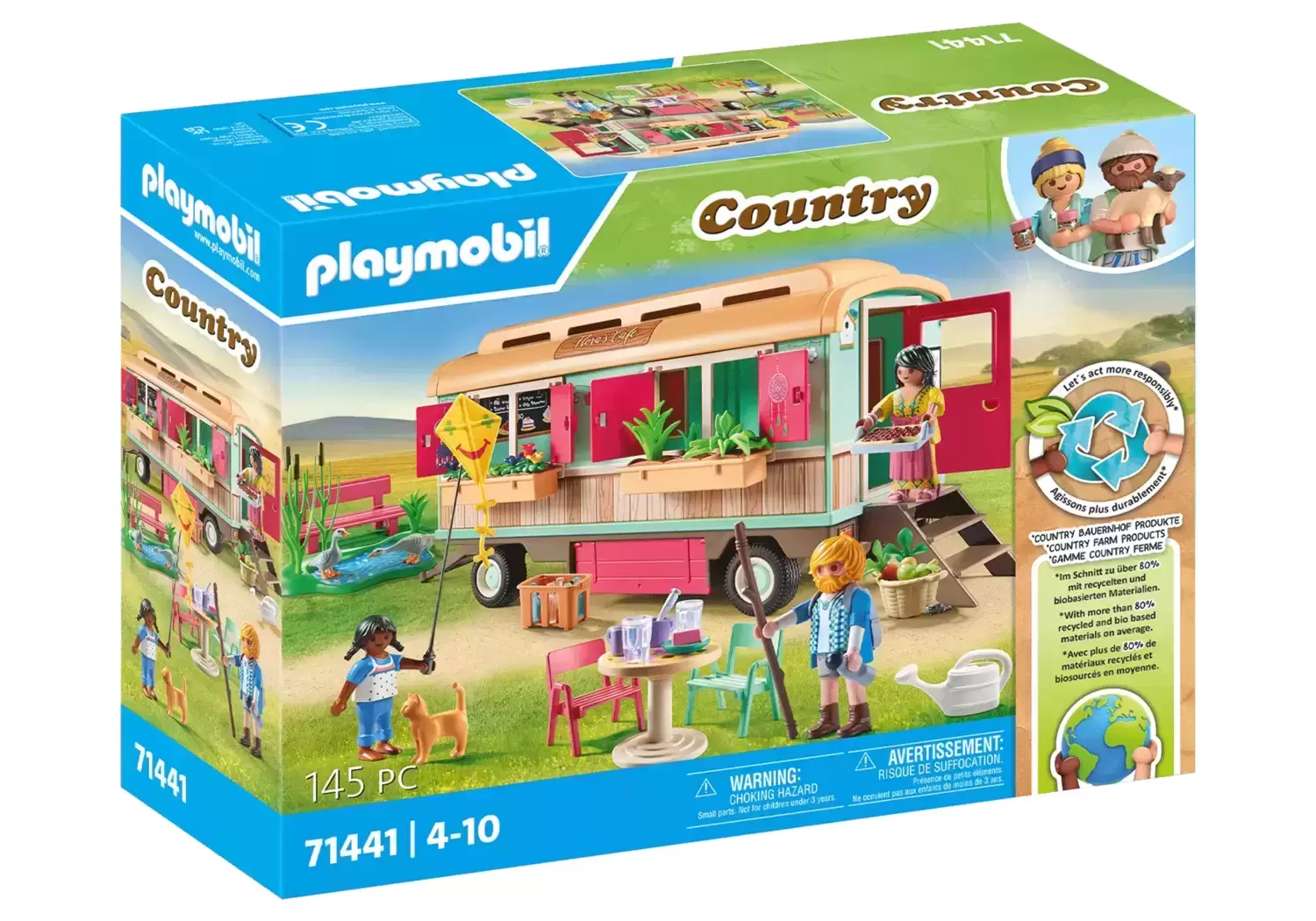 Playmobil Farmers - Cozy site trailer cafe