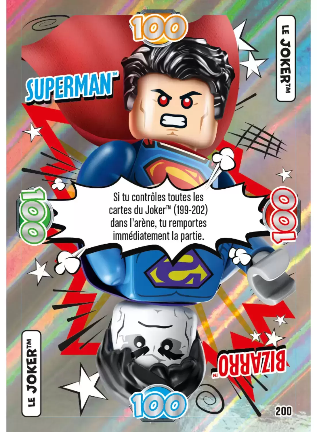 Lego Batman - Trading Cards Game - Carte du Joker - N°2