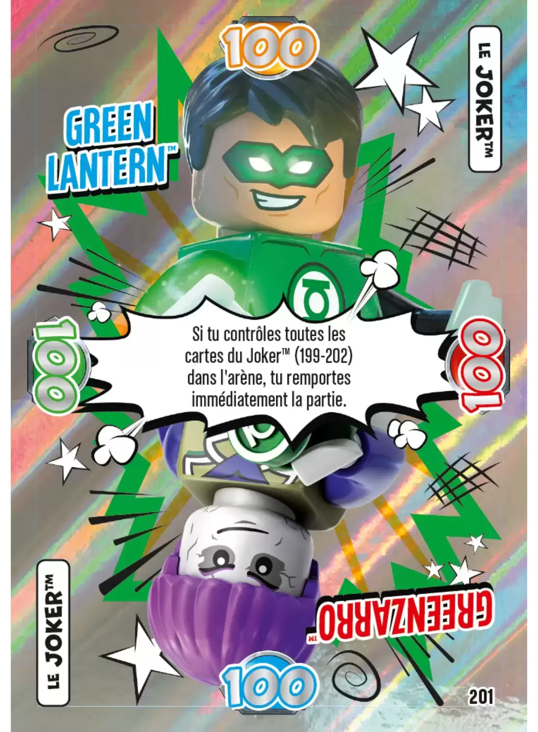 Lego Batman - Trading Cards Game - Carte du Joker - N°3