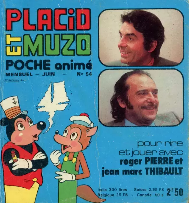 Placid et Muzo Poche - Placid et Muzo Poche N°54