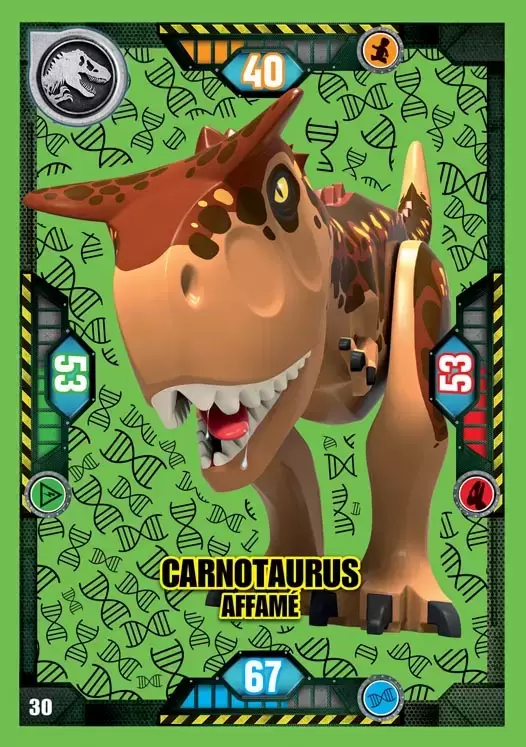 LEGO Jurassic World Série 1 - Carnotaurus affamé
