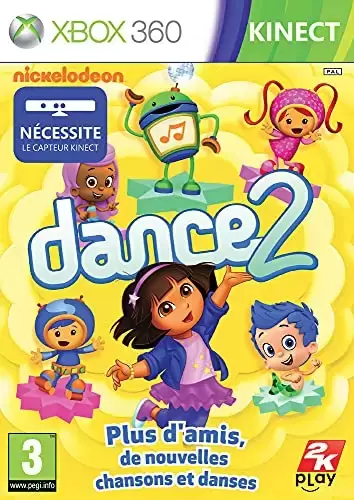 Jeux XBOX 360 - Nickelodeon Dance 2