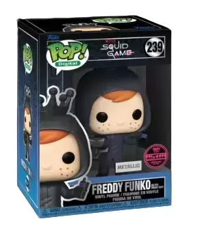 POP! Digital - Squid Game - Freddy Funko as The Front Man Metallic