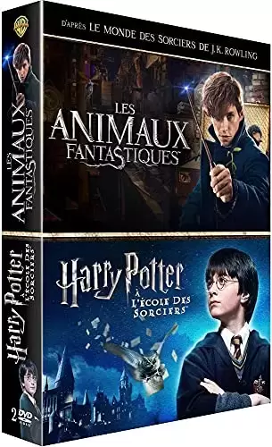 Harry Potter & Fantastic Beasts - Coffret Harry Potter à l\'école des Sorciers + Les Animaux Fantastiques