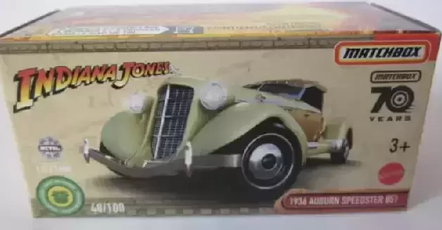 Matchbox - Indiana Jones -1936 Auburn Speedster 851