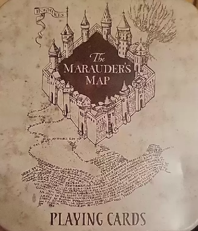 Autres jeux - The Marauder\'s Map Playing Cards