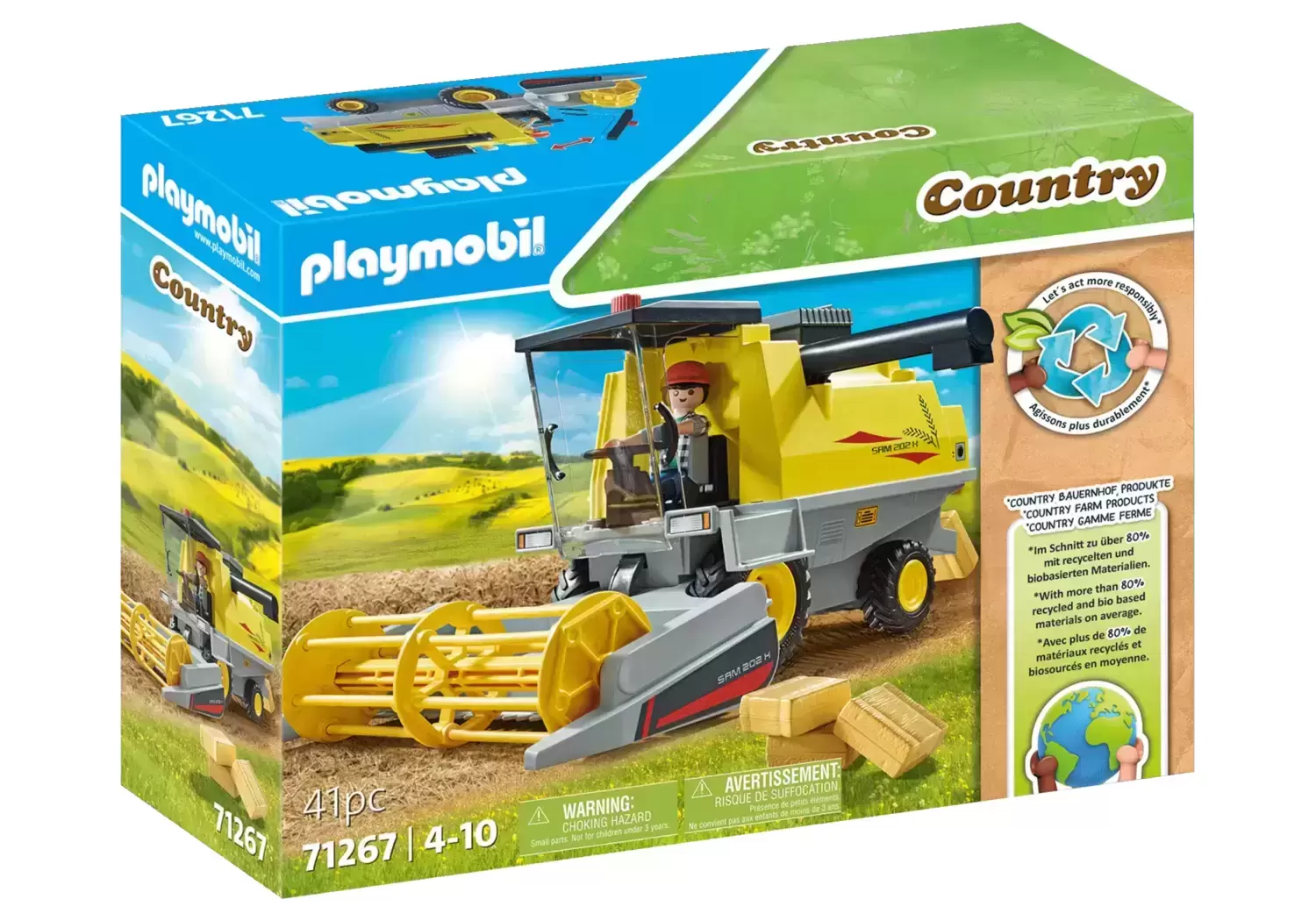 Playmobil Farmers - Combine harvester