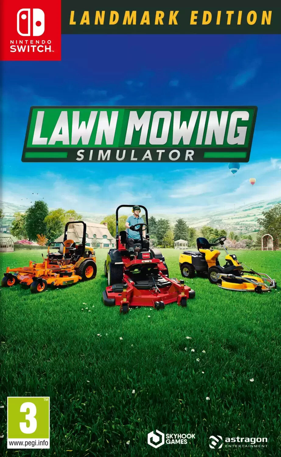 Jeux Nintendo Switch - Lawn Mowing Simulator - Landmark Edition