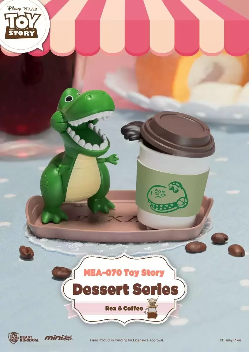 Mini Egg Attack - Toy Story Dessert Series - Rex & Coffee