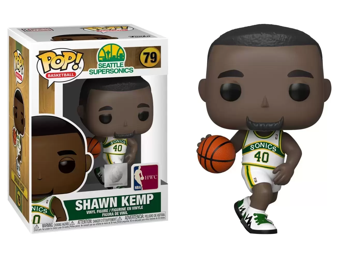 POP! Sports/Basketball - Sonics - Shawn Kemp