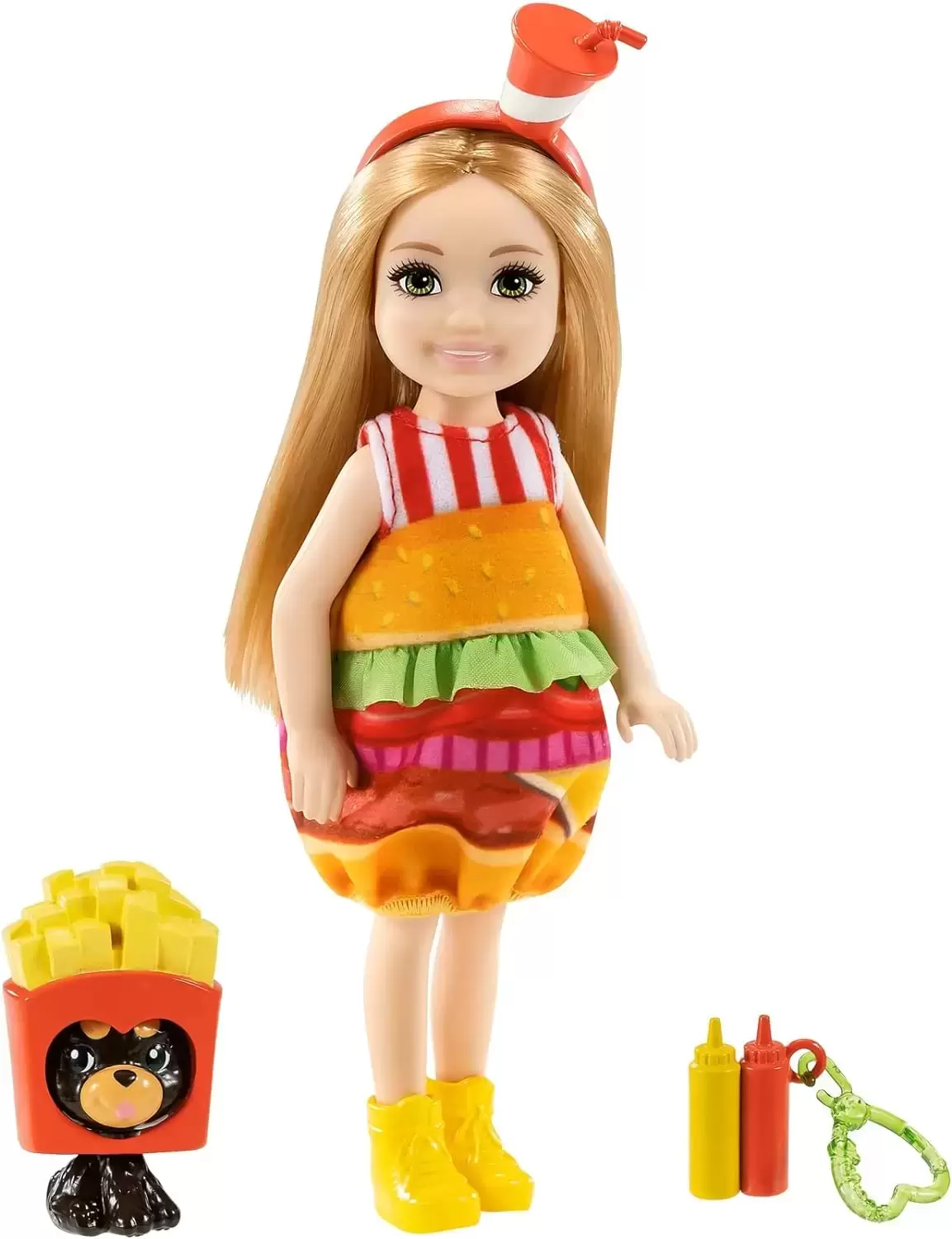 Barbie Chelsea - Burger Costume