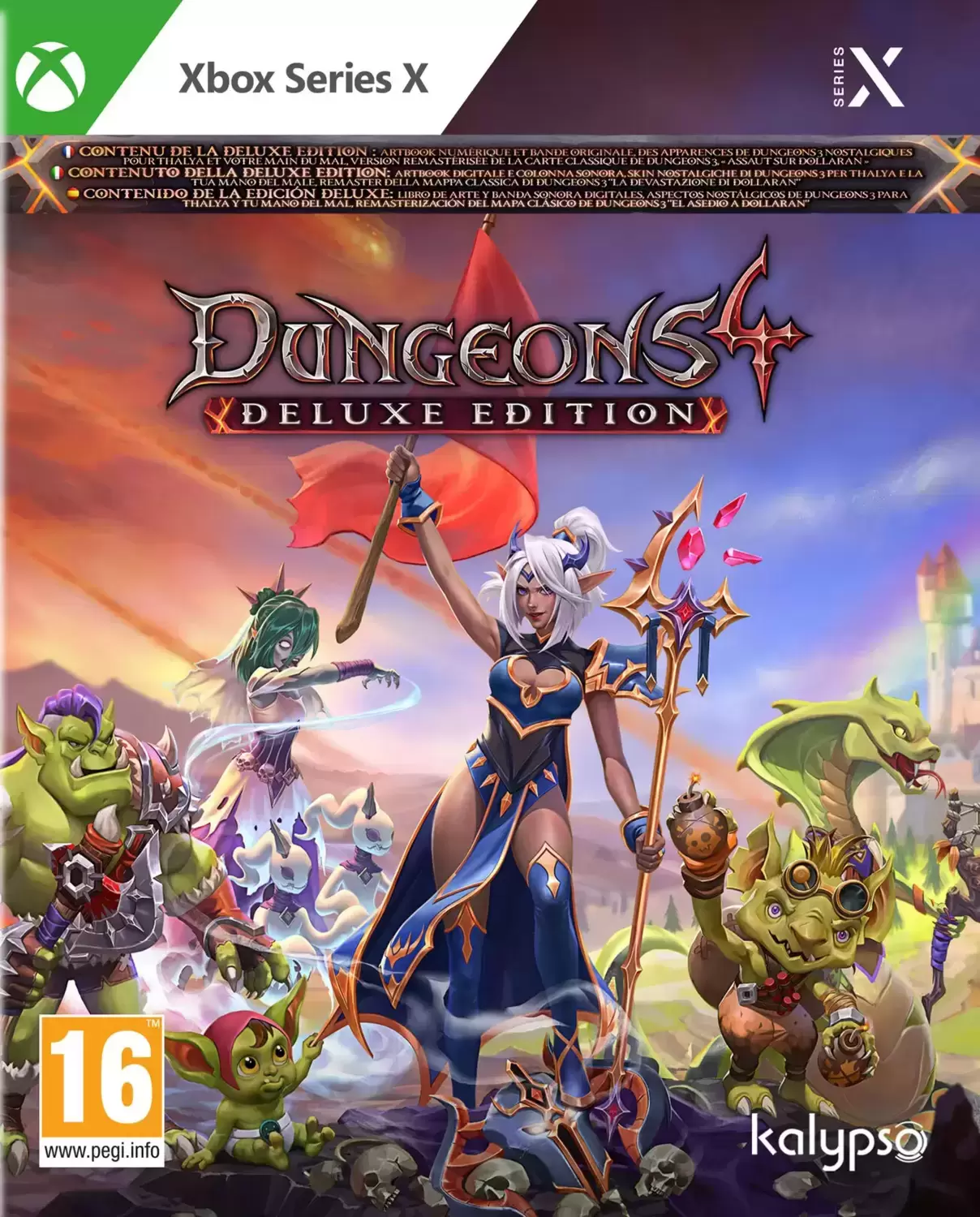 XBOX Series X Games - Dungeons 4 (Deluxe Edition)