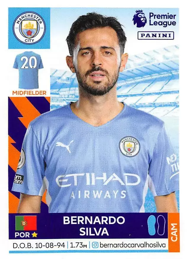 Premier League 2022 - Bernardo Silva - Manchester City