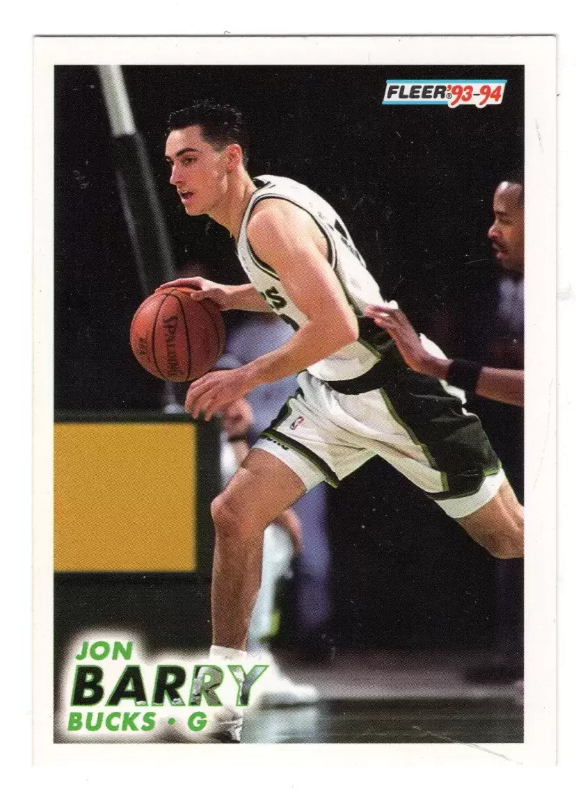 Fleer 1993-94 Basketball NBA - Jon Barry