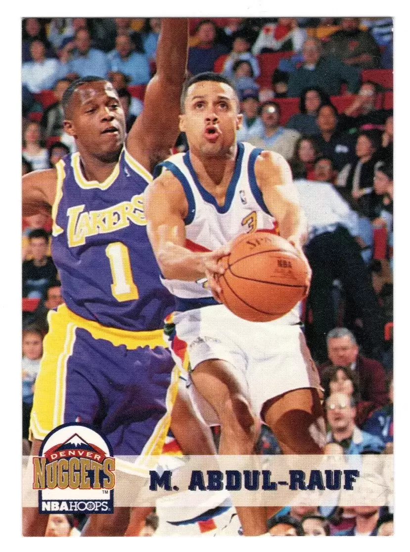 Hoops - 1993/1994 NBA - Mahmoud Abdul-Rauf