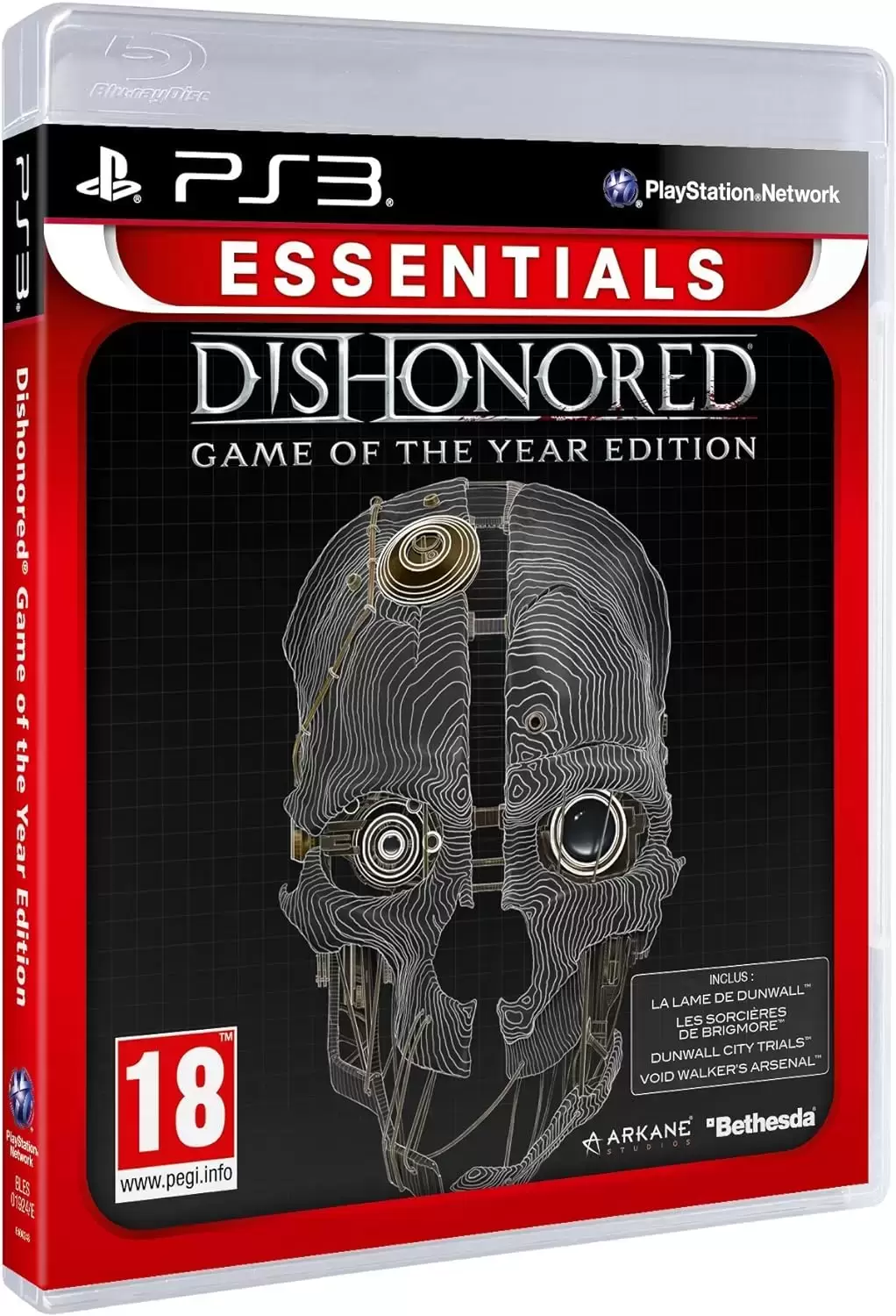 Jeux PS3 - Dishonored - édition jeu de l\'année - essentiels