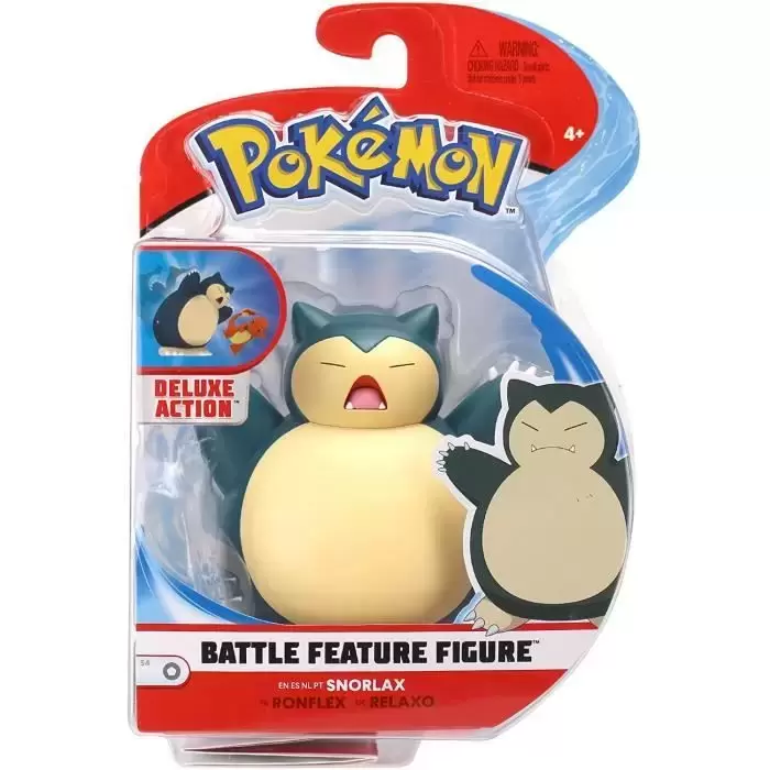 Pokémon Action Figures - Battle Feature Figure - Snorlax