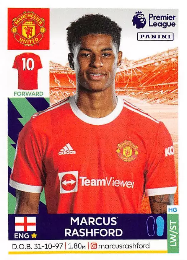 Premier League 2022 - Marcus Rashford - Manchester United