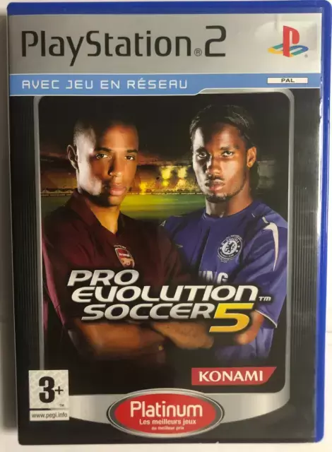 PS2 Games - Pro Evolution Soccer 5 - Platinum