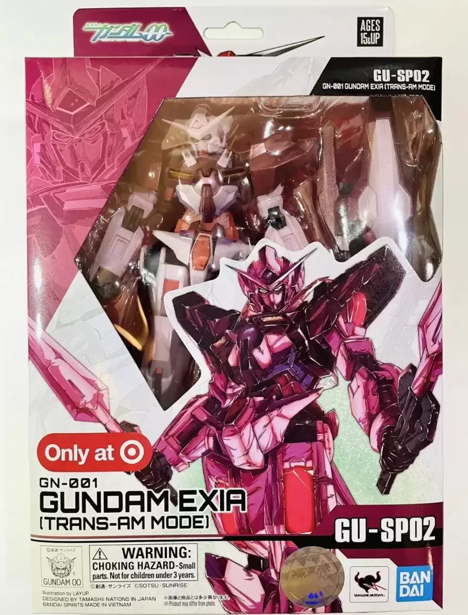 Bandai Gundam Universe - Gn-001 Gundam Exia (trans-am Mode) Gu-sp02