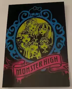 Monster High (dos parapluie) - Photocards - Lagoona Blue , Clawdeen Wolf , Cleo De Nile , Frankie stein , Draculaura