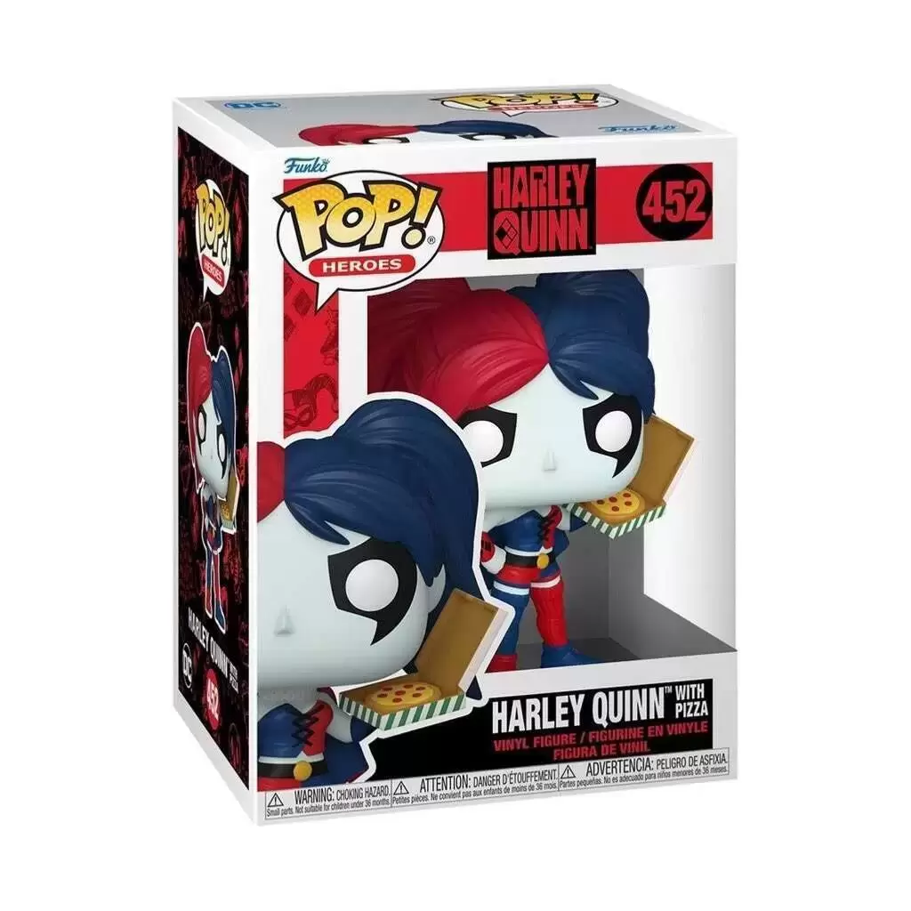 POP! Heroes - Harley Quinn - Harley Quinn with Pizza