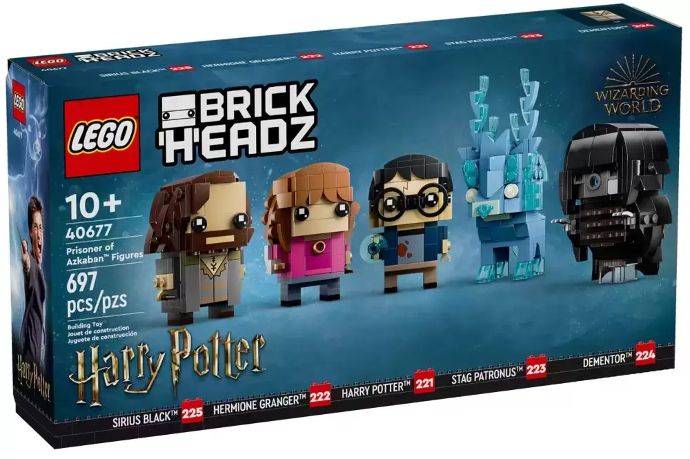 LEGO BrickHeadz - 221/225 - Prisoner of Azkaban Figures