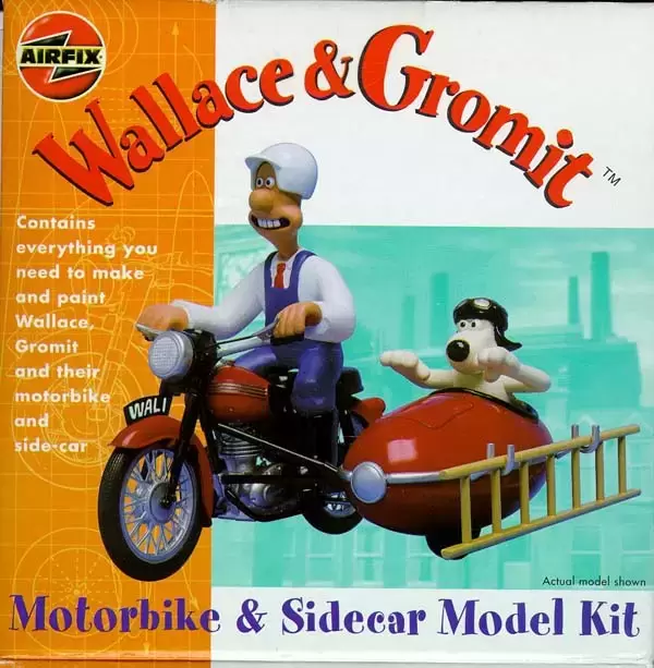 Other/Licenced Kits - Wallace & Gromit - Motorbike and Sidecar