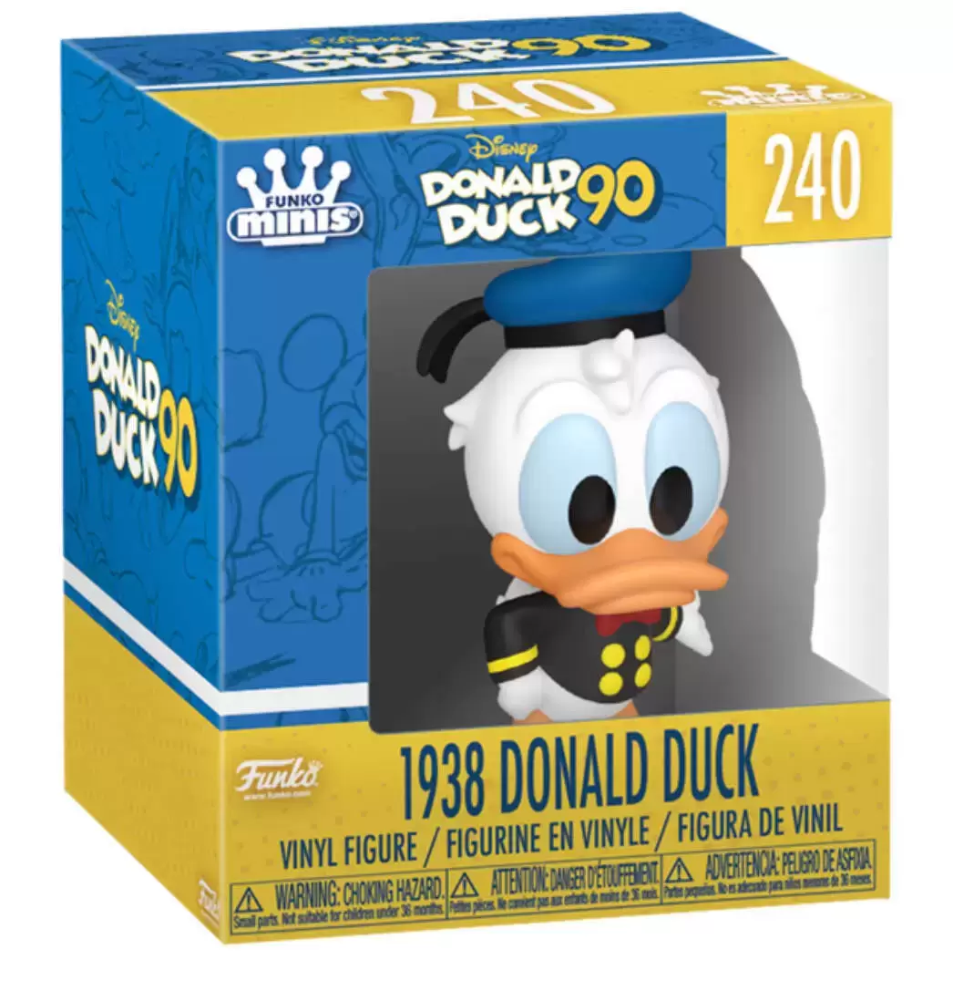 Funko Minis - Donald Duck 90  - 1938 Donald Duck