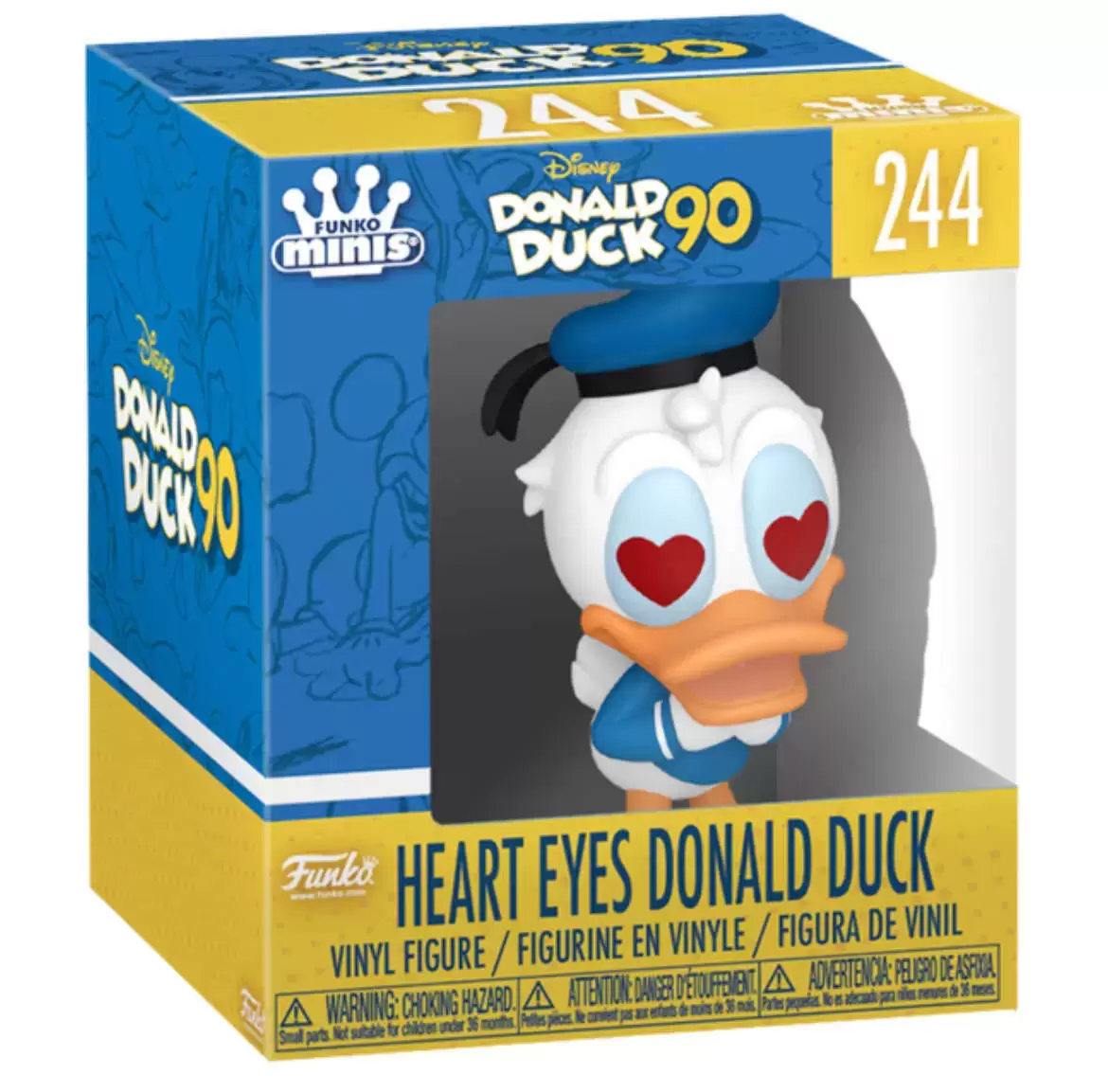 Funko Minis - Donald Duck 90  - Heart Eyes Donald Duck