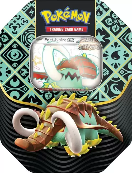 Tin Box Métal / Pokébox Pokémon - Fort-Ivoire EX (Destinées de Paldea)